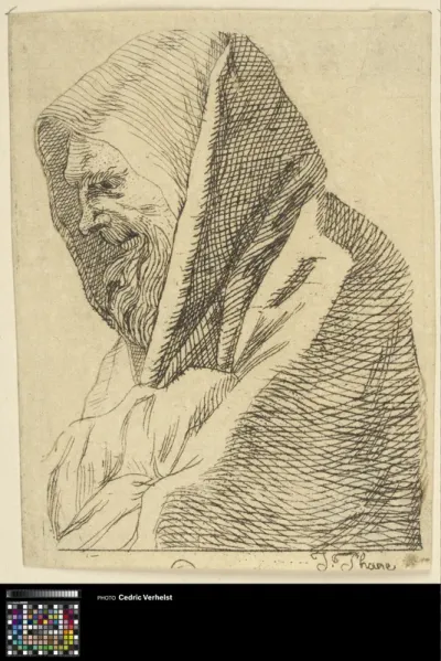 Man in cloak