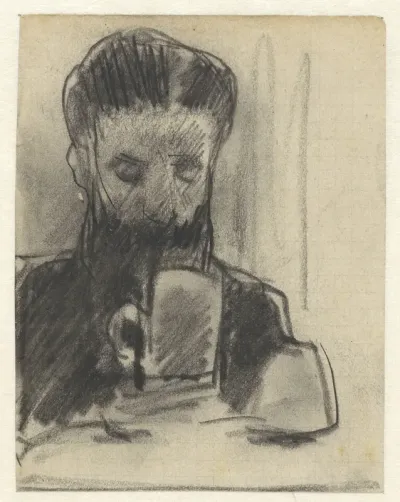 Man met bierpul