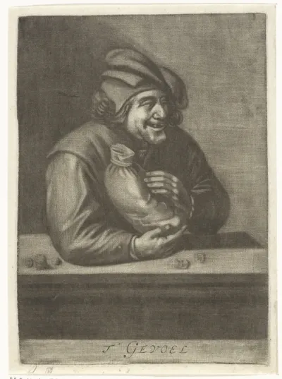 Man met een geldzak