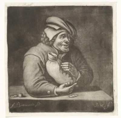 Man met een geldzak