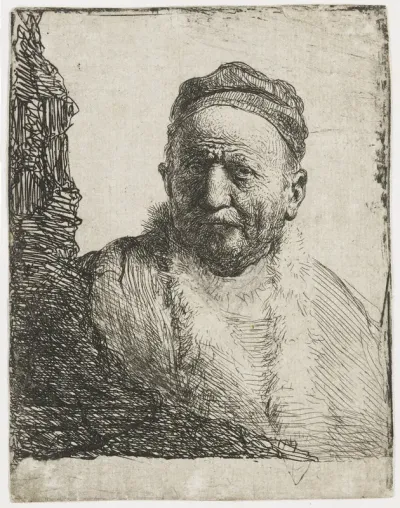 Man met kalotje