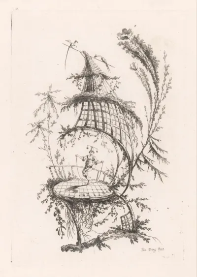 Man met springtouw