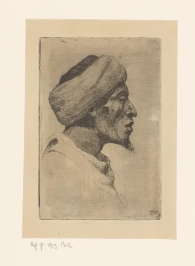 Man met tulband en baard