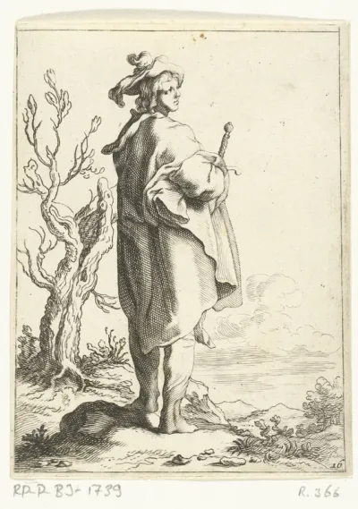 Man met zwaard