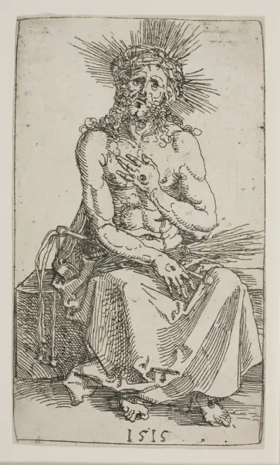 Man of Sorrows, Seated