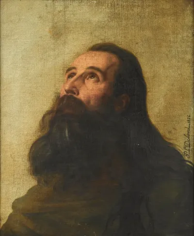 Man praying