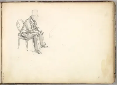 Man Seated on a Chair
