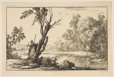 Man Seen From Behind
