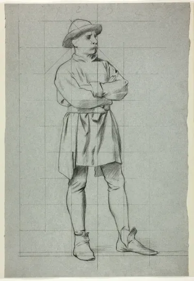 Man Standing with Folded Arms