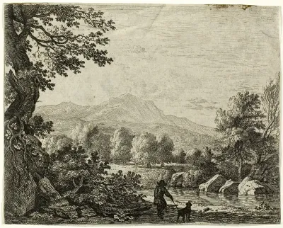 Man with a Dog