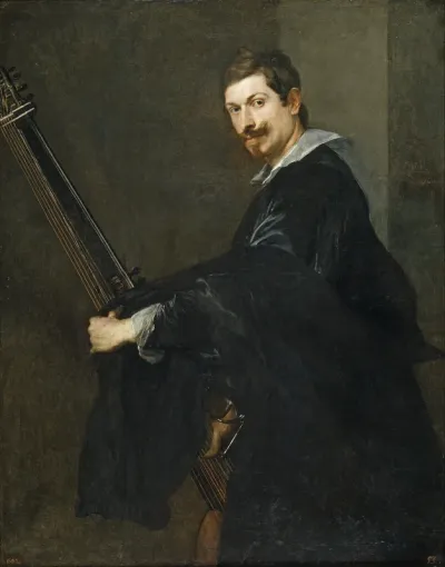 Man with a Lute