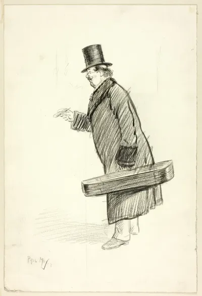 Man with Violin Case