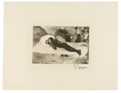 Manao tupapau (She Thinks of the Ghost or The Ghost Thinks of Her), from L’estampe originale
