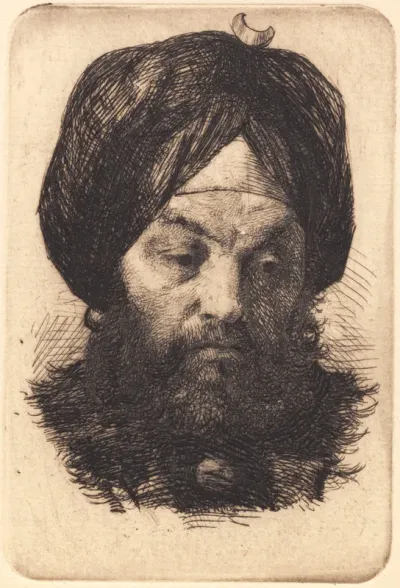 Mand med turban