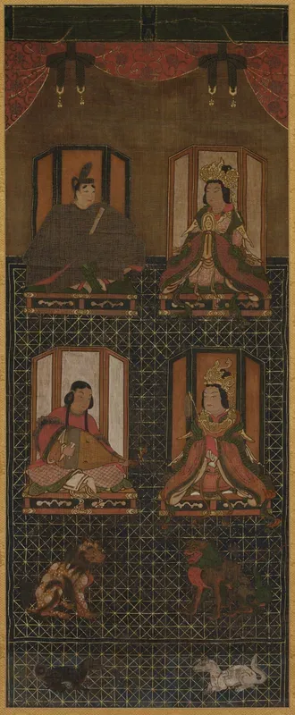 Mandala of the Four Deities of Mt. Kōya