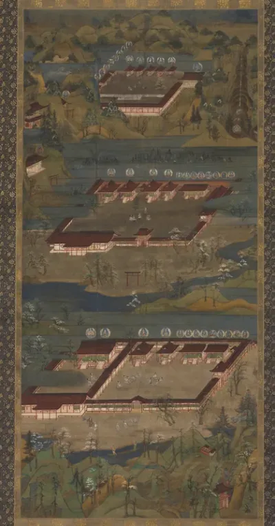 Mandala of the Three Shrines at Kumano