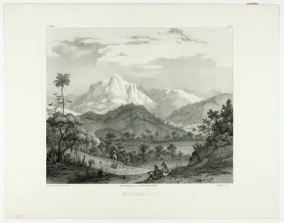 Mandiocca, plate 14 from Landscapes, volume 1 of Voyage pittoresque dans le Brésil