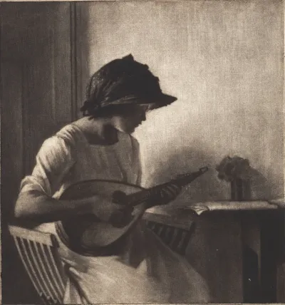 Mandolinspillersken