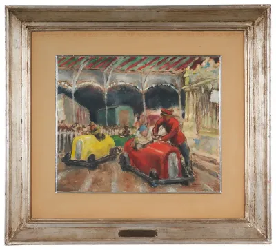 Manège d'autos tamponneuses