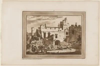 Manerbawr Castle from the Inward Court