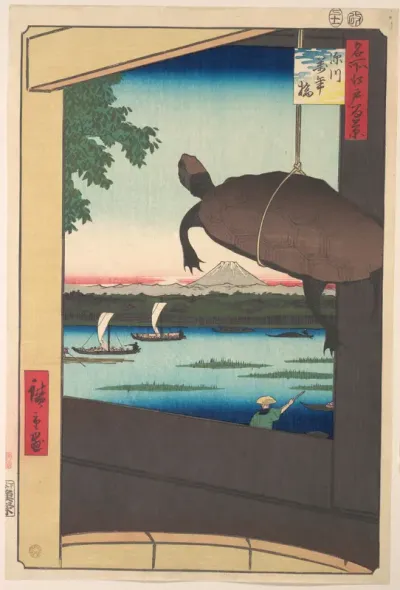 Mannen Bridge, Fukagawa