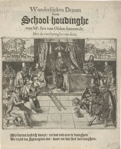 Mannen in een klaslokaal