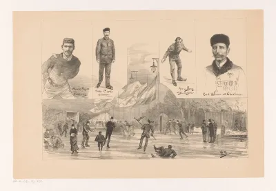 Mannen van het vak / De baan van de Amsterdamsche IJsclub