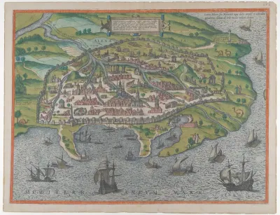 Map of Alexandria