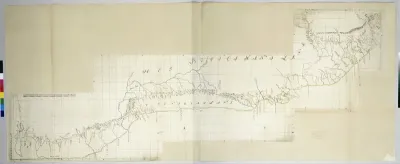 Map of the South Coast of the Cape from Table Bay to the Great Kei River.