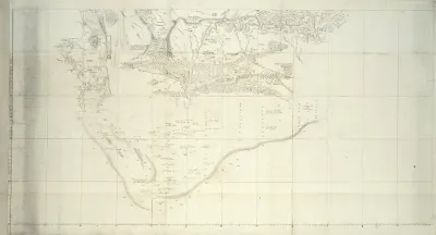 Map of the Southern Part of South Africa
