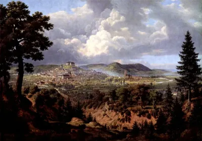 Marburg, View from Southeast