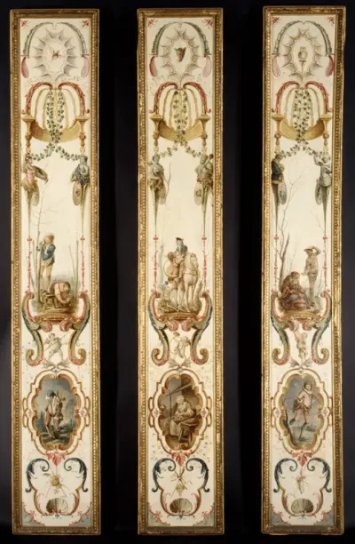 March and April (part of a set illustrating the months of the year)