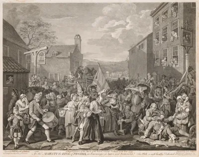 March to Finchley in the Year 1746 (After Hogarth)