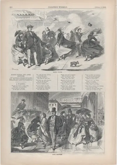 March Winds (from "Harper's Weekly," Vol. III)