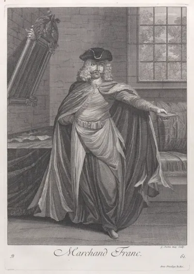 Marchand Franc, plate 61 from "Recueil de cent estampes représentent differentes nations du Levant"