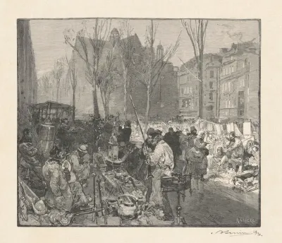 Marché à la terraille