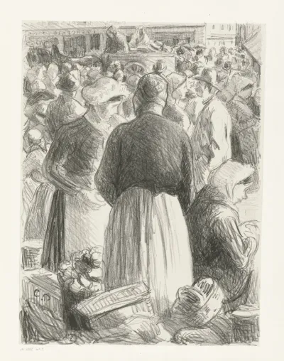 Marché à Pontoise