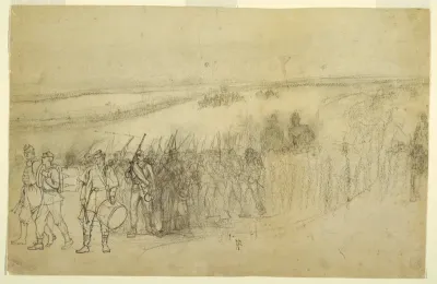 Marching Infantry Column