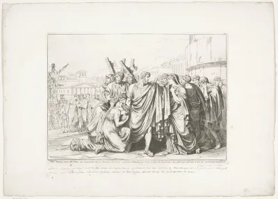 Marcus Atilius Regulus vertrekt naar Carthago