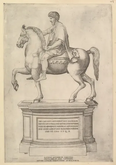 Marcus Aurelius, from "Speculum Romanae Magnificentiae"