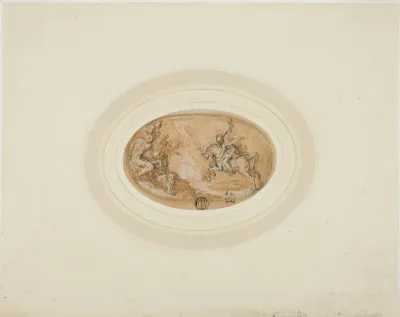 Marcus Curtius Leaping into the Abyss