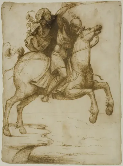 Marcus Curtius Leaping into the Abyss