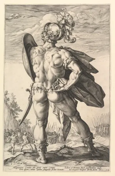 Marcus Valerius, from "The Roman Heroes"