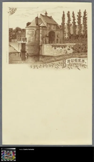 Maréchal gate of Bruges