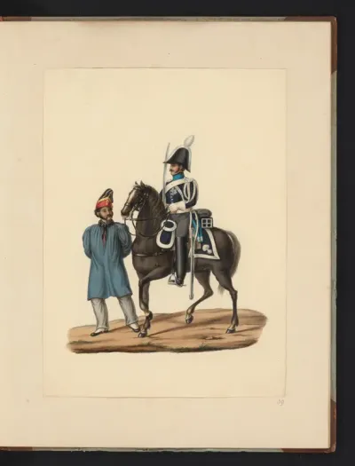 Marechaussee met Belgische gevangene, 1830-1831