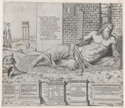 Marforius, from "Speculum Romanae Magnificentiae"