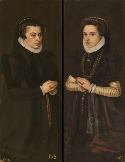 Margaret Duchess of Parma / Mary of Portugal Wife of Alessandro Farnesse