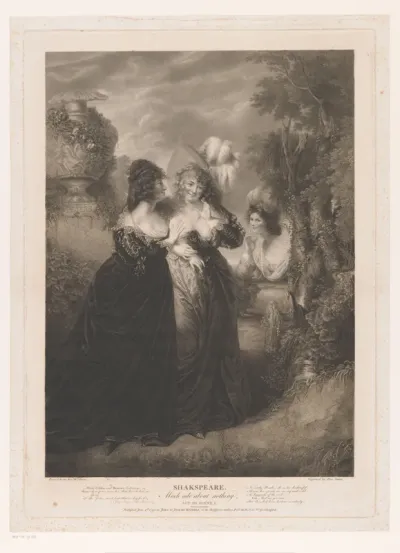 Margaret en Ursula worden afgeluisterd door Beatrice