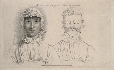 Margaret M'Avoy, blind but with remarkable perception
