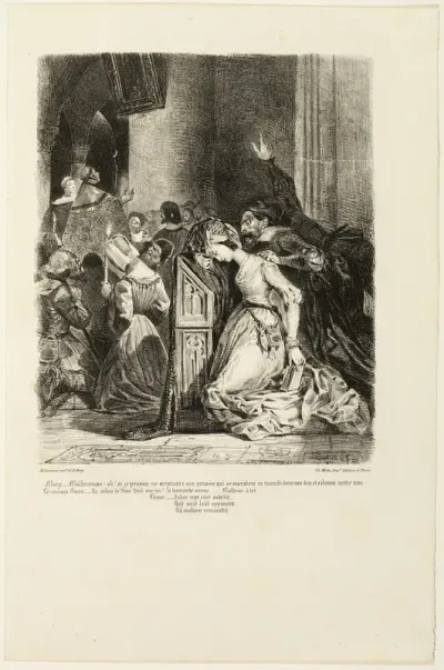 Marguerite at the Church, from Faust